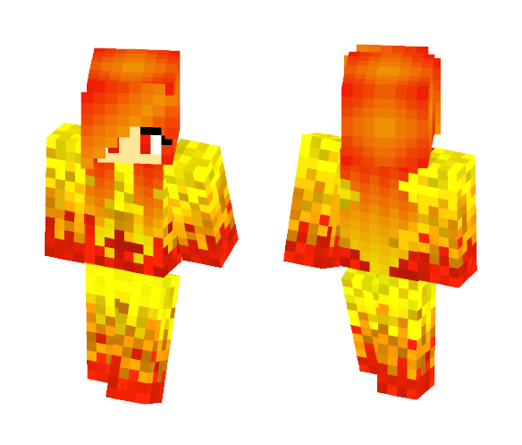 Element of Fire - Female Minecraft Skins - image 1