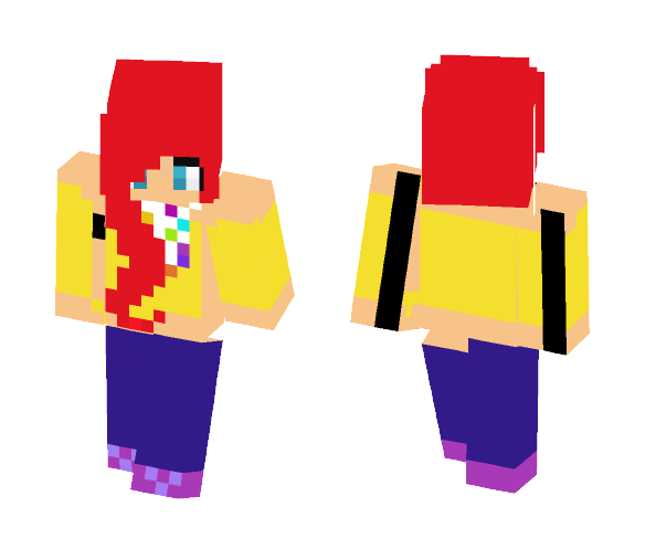 Human Chica (female) - Female Minecraft Skins - image 1