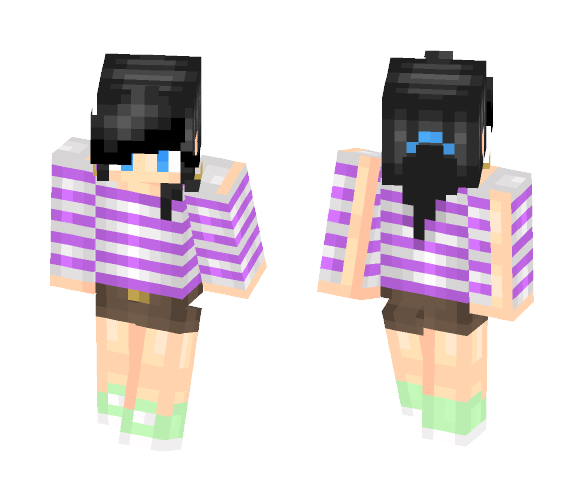 Modern mu- girl - Girl Minecraft Skins - image 1