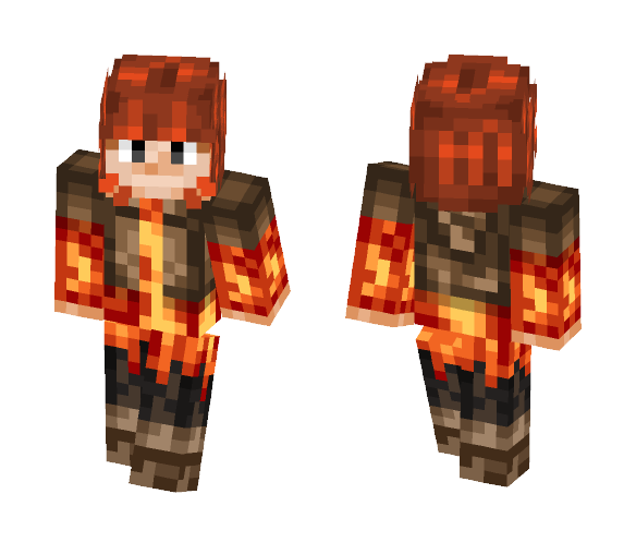 Autumn Fire - Interchangeable Minecraft Skins - image 1