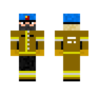 Fireman (updated). - Male Minecraft Skins - image 2