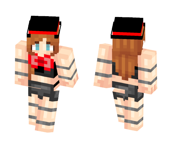 Girl -Freddy Edition - Girl Minecraft Skins - image 1