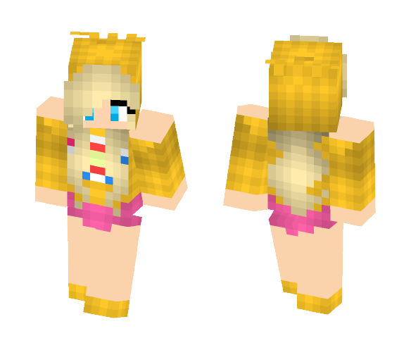 Girl -Chica Edition - Girl Minecraft Skins - image 1