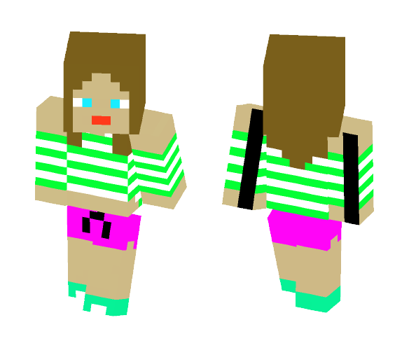 My First Girl Skin - Girl Minecraft Skins - image 1