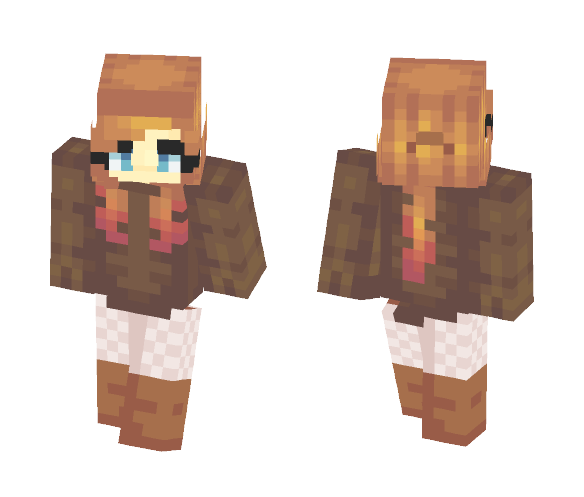 | ƒΙÜƒƒγ | Burning | - Female Minecraft Skins - image 1