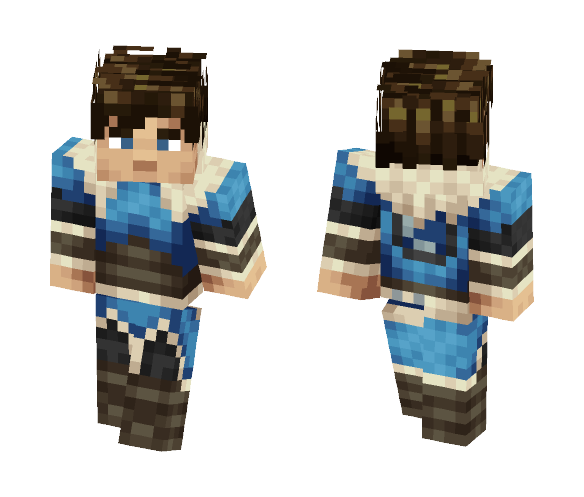 Water Bender (Request) - Male Minecraft Skins - image 1