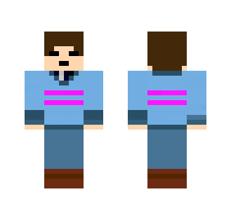 Undertale - Frisk - Male Minecraft Skins - image 2