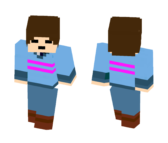 Undertale - Frisk - Male Minecraft Skins - image 1