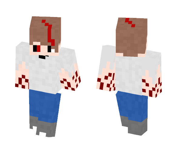 Corrupted Boy - Boy Minecraft Skins - image 1