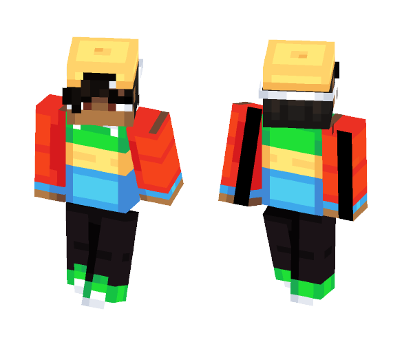 probably the biggest nerd ever - Male Minecraft Skins - image 1
