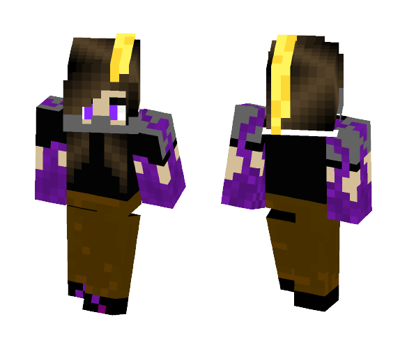EnderBorn Girl - Girl Minecraft Skins - image 1