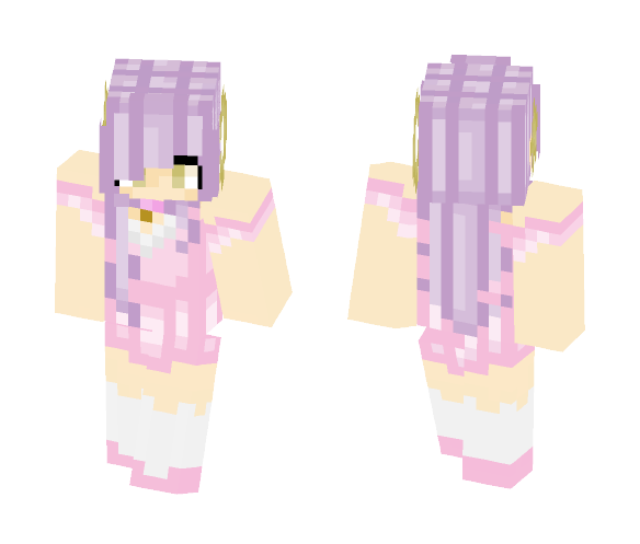 Cresent Girl ^-^ - Girl Minecraft Skins - image 1