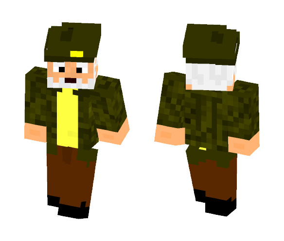 Bill from L4D (Left 4 Dead) - Female Minecraft Skins - image 1
