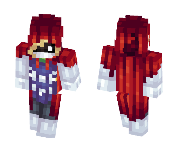 –«Red- UnderTale (FanGame)»– - Female Minecraft Skins - image 1