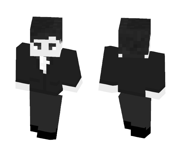 Black and White - Male Minecraft Skins - image 1