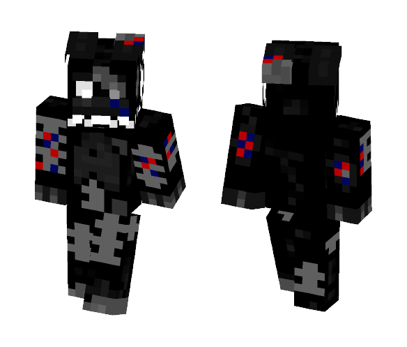 Nightmare shadow bonnie - Male Minecraft Skins - image 1