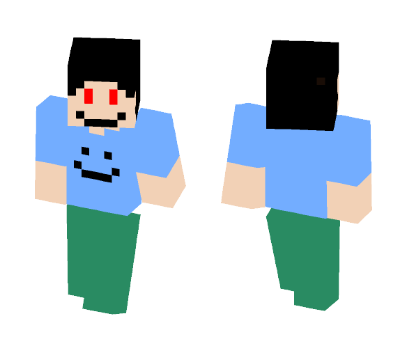 Boy(blue shirt) - Male Minecraft Skins - image 1