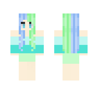 Ocean/Summer Girl - Girl Minecraft Skins - image 2
