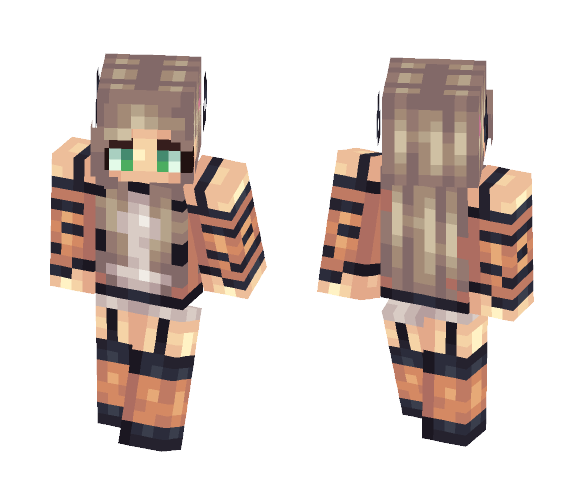 Tiger - Female Minecraft Skins - image 1