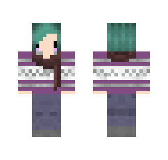 Winter Sweater Girl - Girl Minecraft Skins - image 2