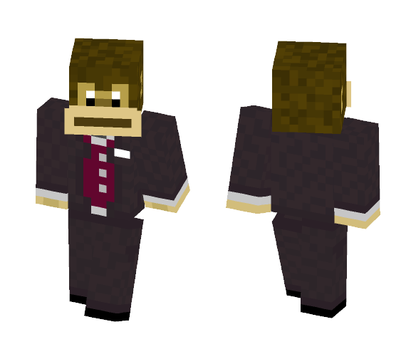 My Skin - Monkey In A Suit - Male Minecraft Skins - image 1