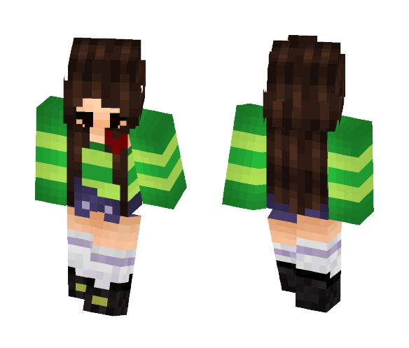 Chara {-Undertale-} - Female Minecraft Skins - image 1