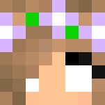 Herobrine Girl | Purple - Girl Minecraft Skins - image 3