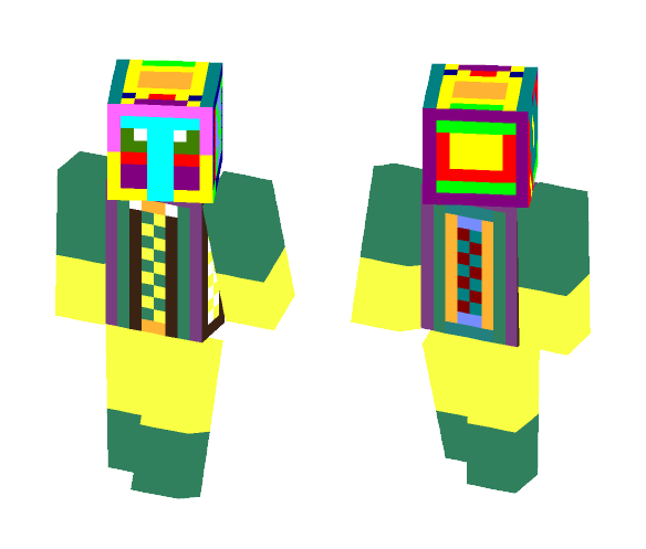 Mr. Colorful - Male Minecraft Skins - image 1