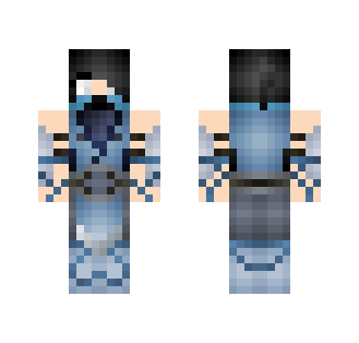 Sub-Zero [Female] - Female Minecraft Skins - image 2