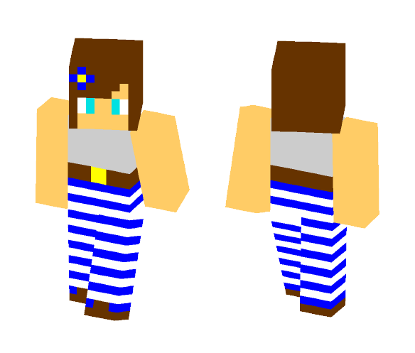 Girl Wearing Dress - Girl Minecraft Skins - image 1