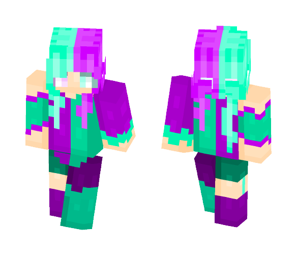 °☆° Aqua~Berry°☆° - Female Minecraft Skins - image 1