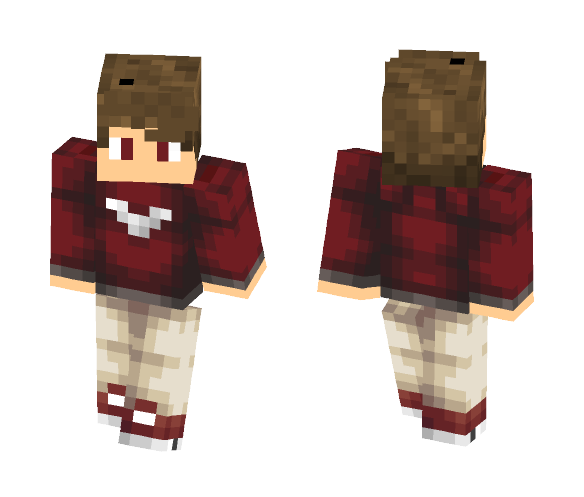 Parkur red - Male Minecraft Skins - image 1