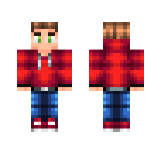 Red fashion boy - Boy Minecraft Skins - image 2