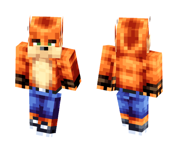 Cool fox - Male Minecraft Skins - image 1