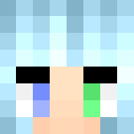 Neon Blue Girl - Girl Minecraft Skins - image 3