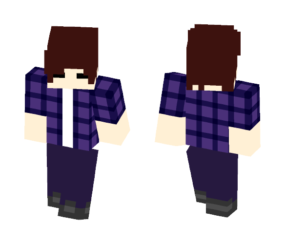 Teen frisk (I was bored...) - Interchangeable Minecraft Skins - image 1
