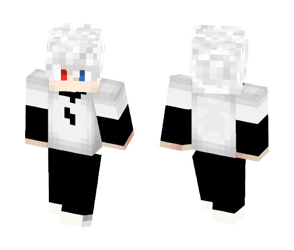 White and Black :O - Male Minecraft Skins - image 1
