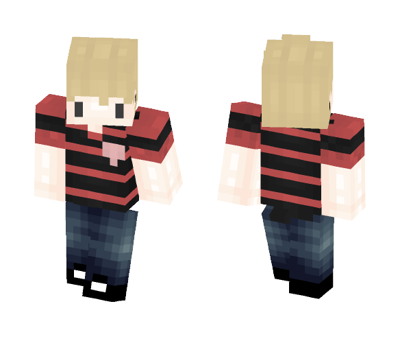 Simple Blonde Boy - Boy Minecraft Skins - image 1