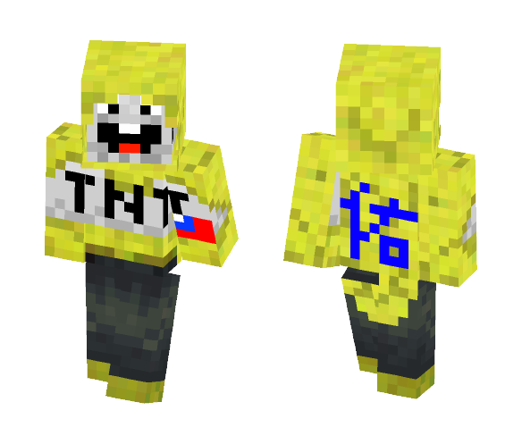 Yellow TNT - IcySkins Productions - - Male Minecraft Skins - image 1
