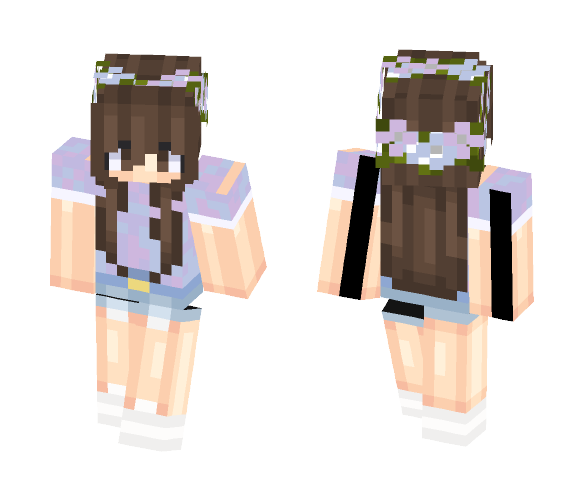 first skin ! // for alina - Female Minecraft Skins - image 1