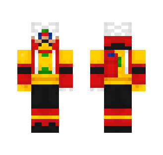 Flame man (MM6) [Simplistic] - Male Minecraft Skins - image 2