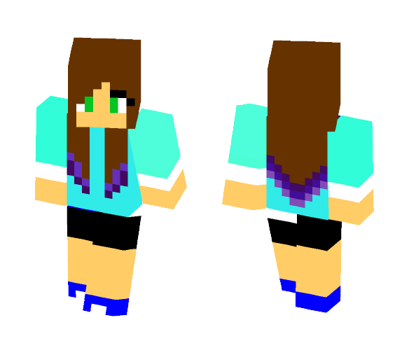 Modern Girl - Girl Minecraft Skins - image 1