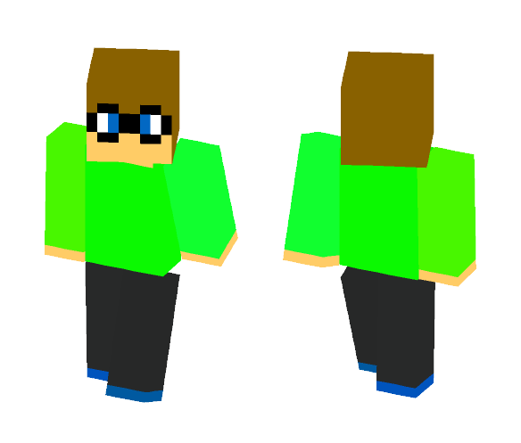Nerd Boy - Boy Minecraft Skins - image 1