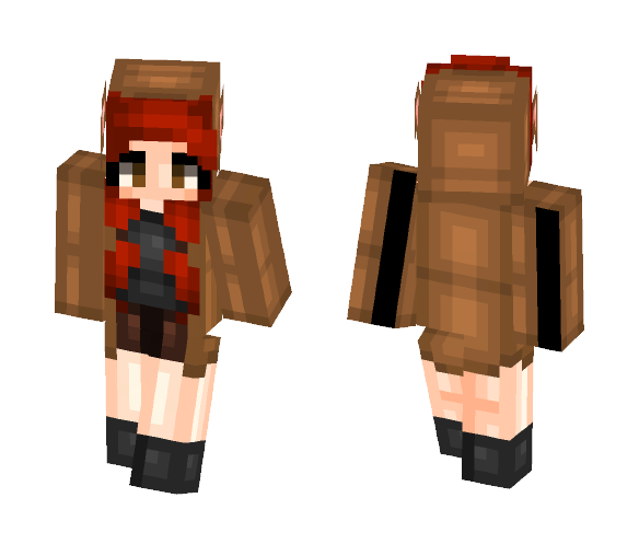 Little Red Riding Wolf - Female Minecraft Skins - image 1