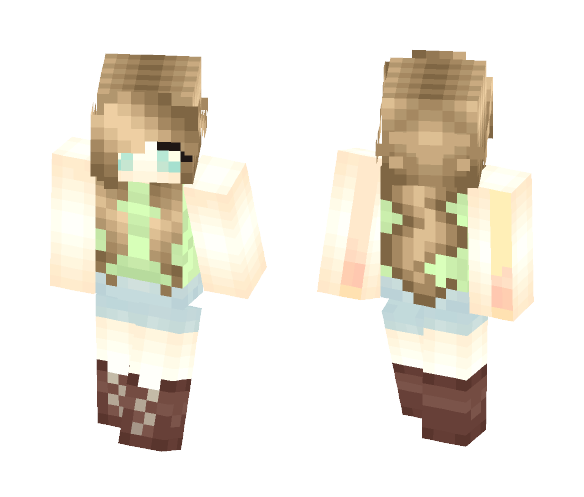 Her Life was an Old Photograph - Female Minecraft Skins - image 1