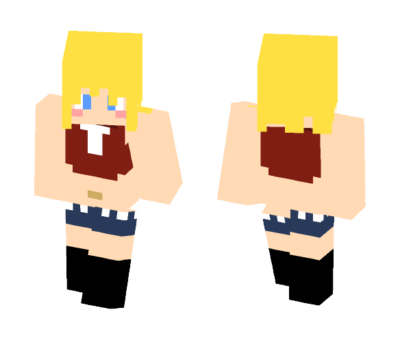 Patty (simple) - Female Minecraft Skins - image 1