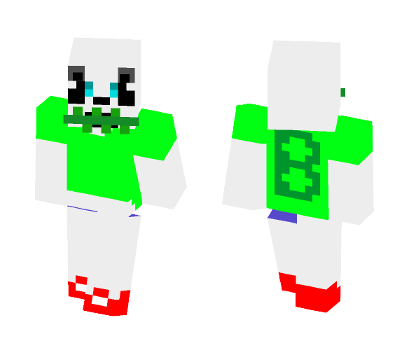 Bam Bam The Panda - Male Minecraft Skins - image 1