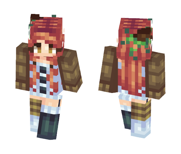 –«Snow Golem»– - Female Minecraft Skins - image 1