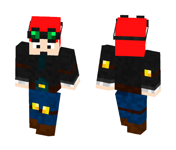 Dantdm With Red Hair - Male Minecraft Skins - image 1