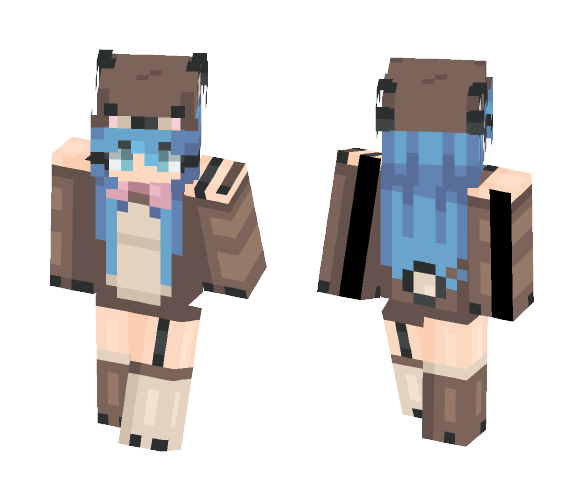 ƁℓυєAηgєℓ ~ Teddy Bear - Female Minecraft Skins - image 1